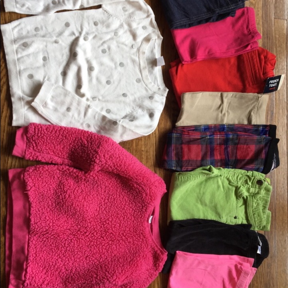 4t Fall lot. Some leggings NWT.